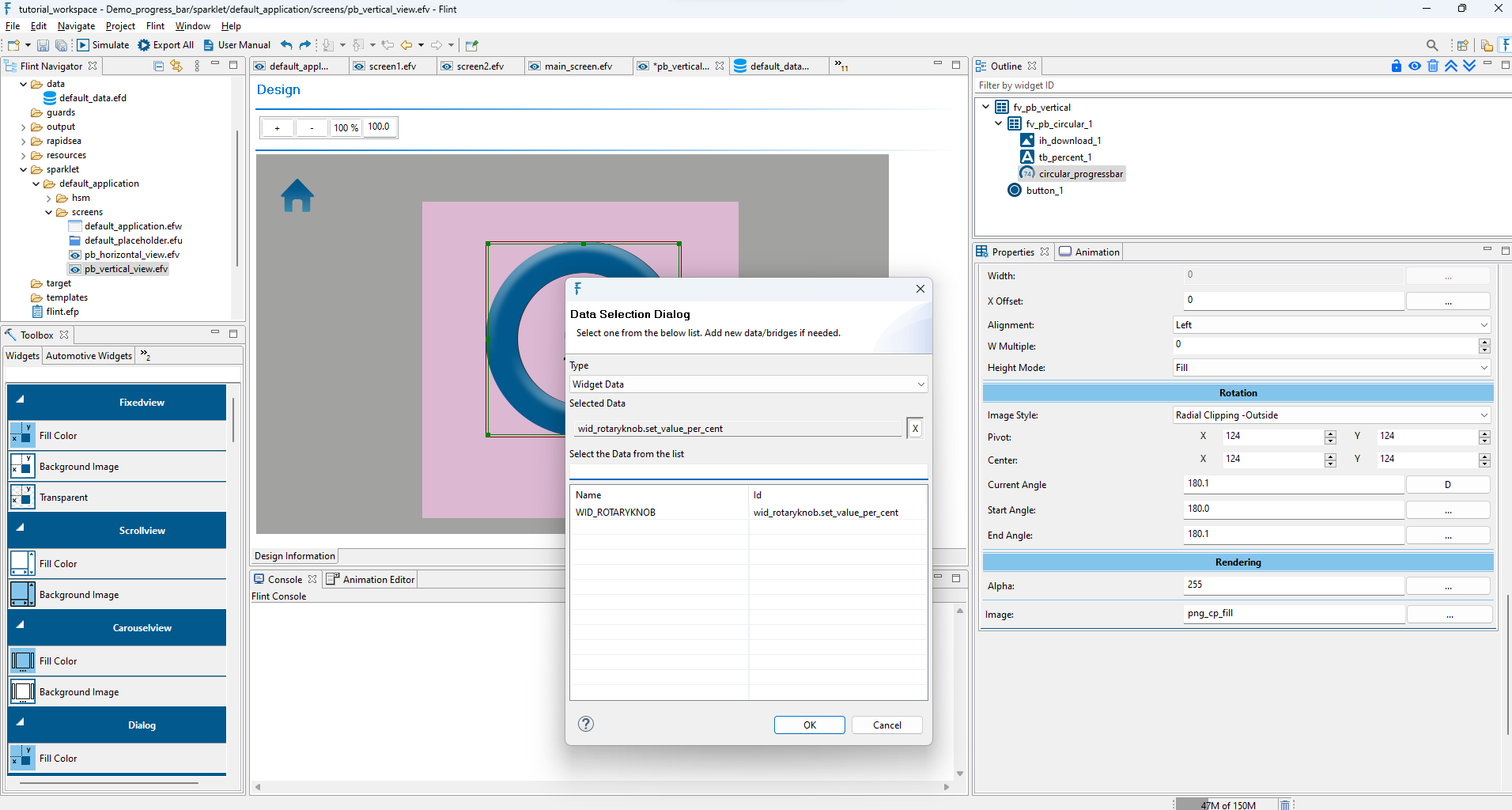 Foreground Layer Properties :width: 100%