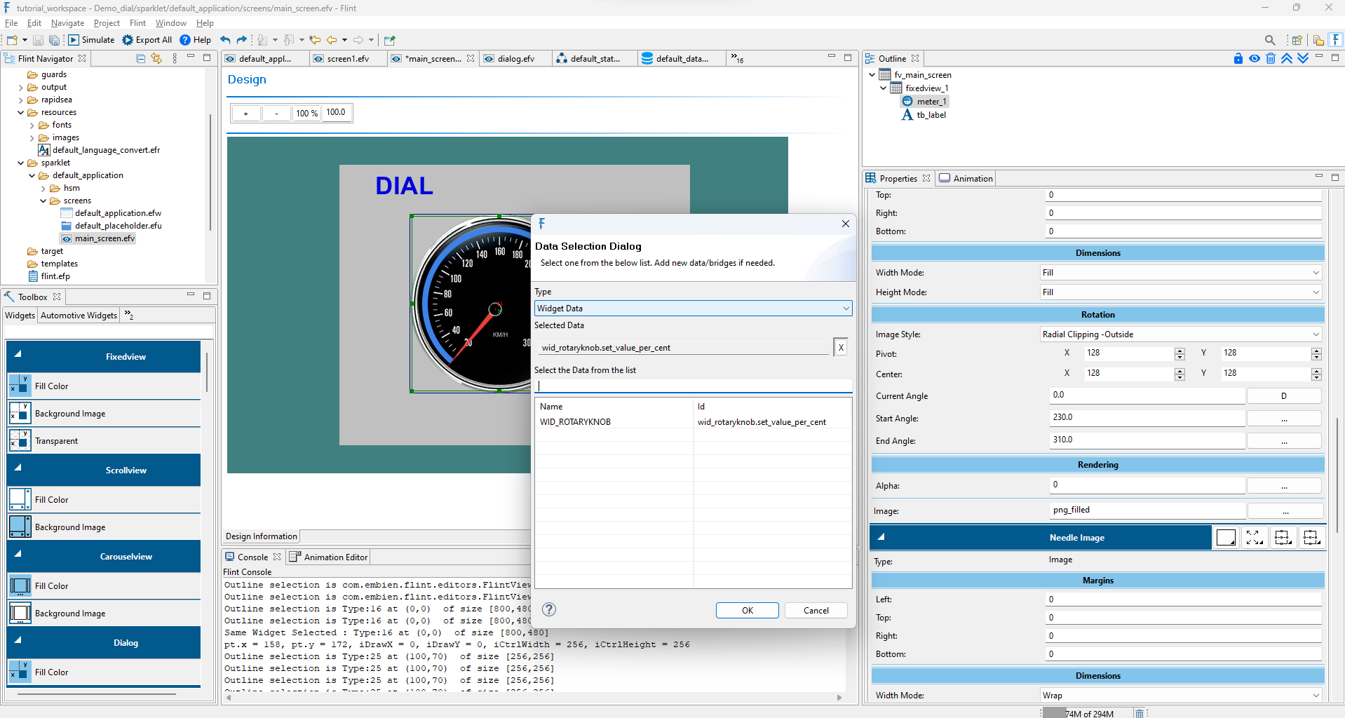 Foreground Layer Properties :width: 100%