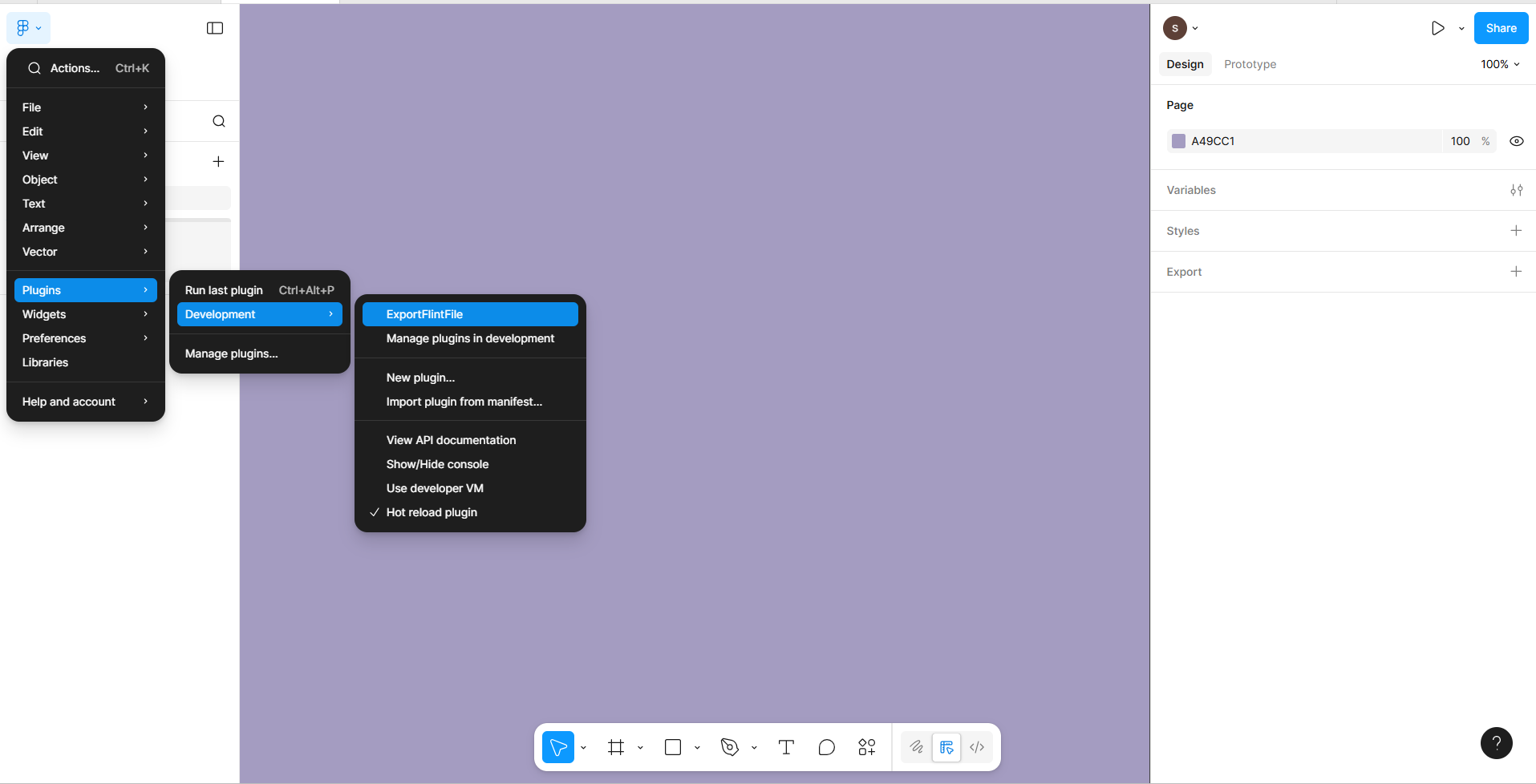 Figma to Flint Plugin :width: 100%